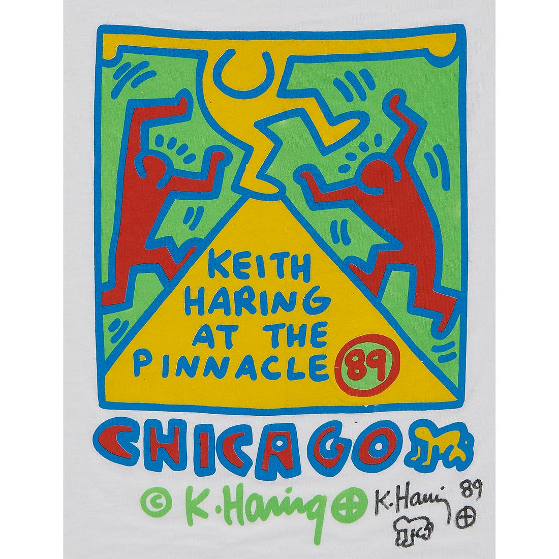 Keith Haring, Keith Haring at the Pinnacle, 1989 (1 of 2)