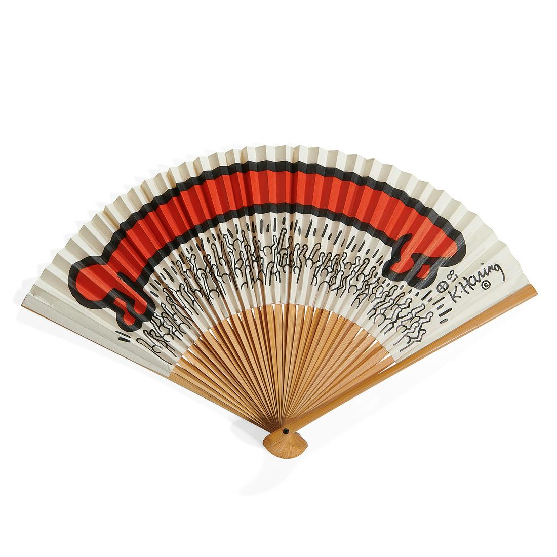 Keith Haring, Baby Fan, 1987 (1 of 4)