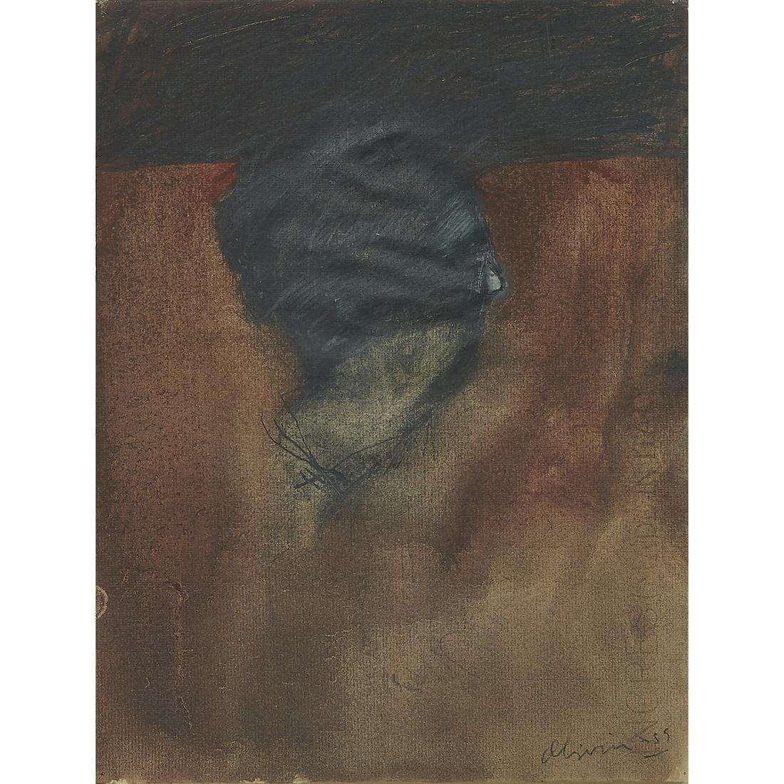 Nathan Oliveira, Head #3, 1959 (1 of 2)