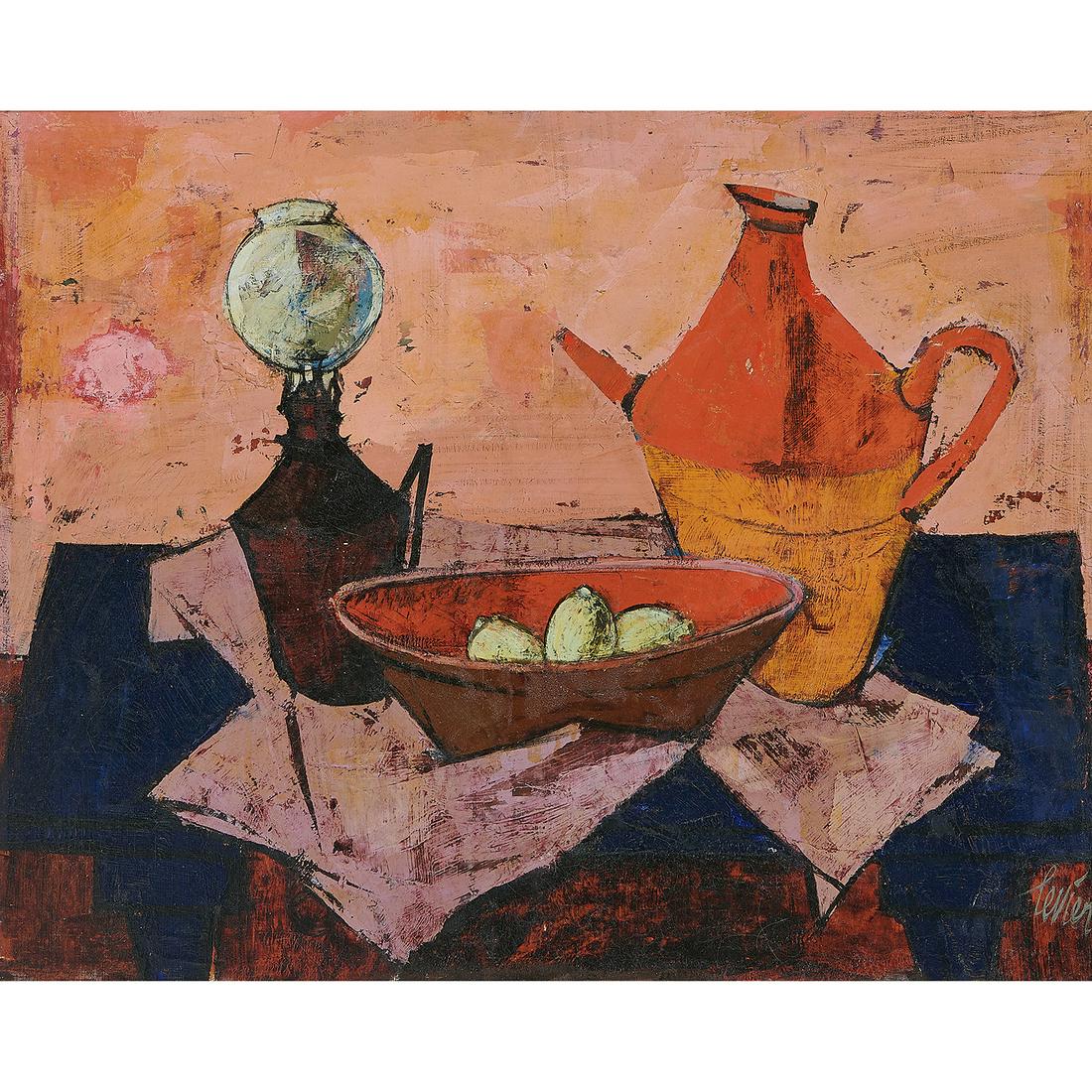 Charles Levier, Nature Morte (Avec Lampe) (1 of 2)