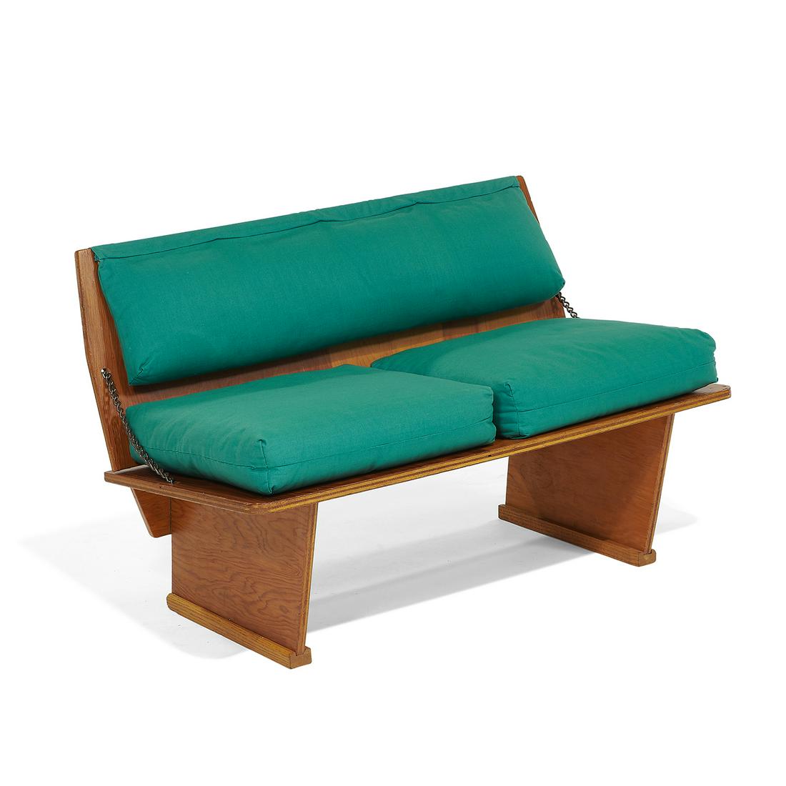 Frank Lloyd Wright bench (1 of 9)