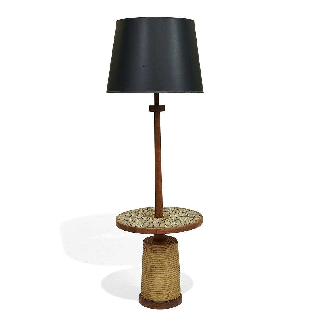 Jane & Gordon Martz floor lamp and table (1 of 3)