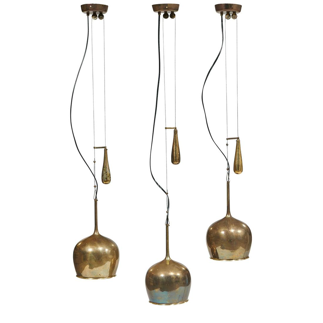 Paavo Tynell counterweight pendant lamps (1 of 2)