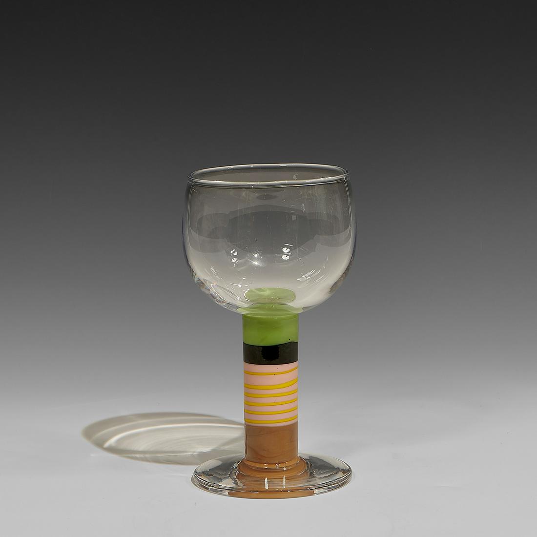 Gunnar Cyrén Orrefors Popglas goblet (1 of 3)