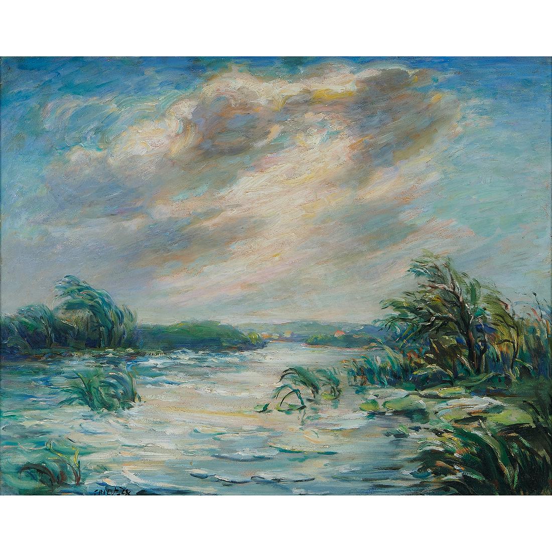 Francesco J. Spicuzza, Watery Landscape (1 of 2)