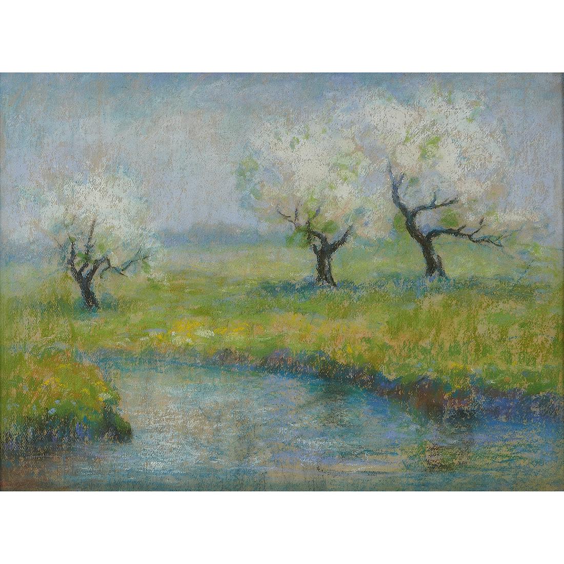 Francesco J. Spicuzza, Apple Trees in Blossom (1 of 2)