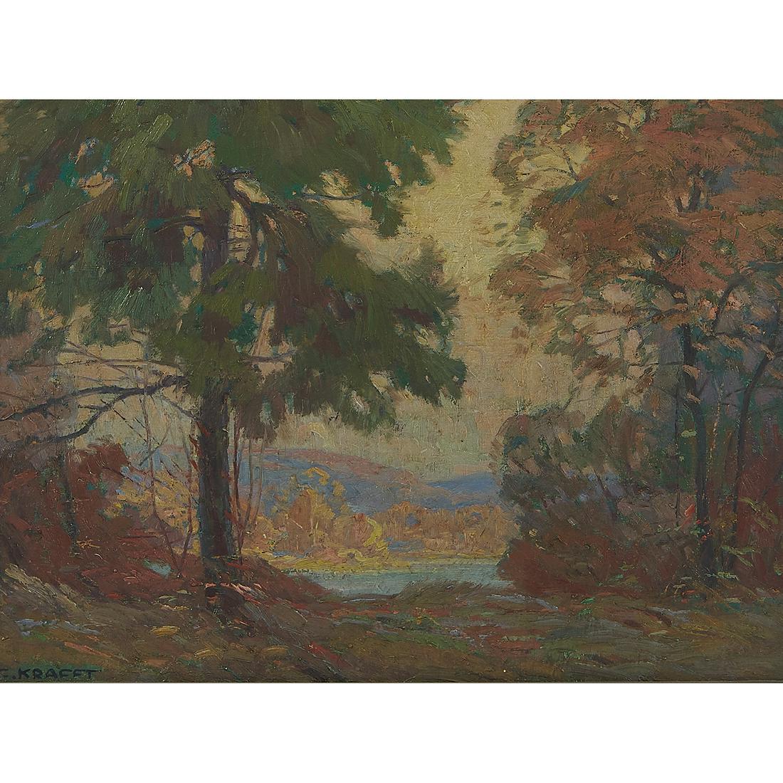 Carl Krafft, A View from the Forest Hills (1 of 2)