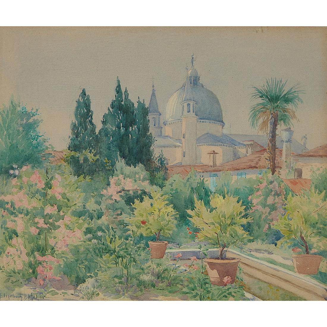 Elizabeth Maher, View from a Rooftop Garden (1 of 2)