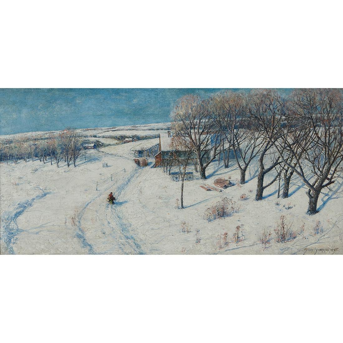 Svend Svendsen, Winter Landscape (1 of 2)