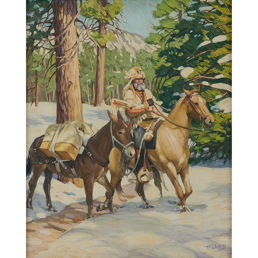 Tim Solliday, Through the Snow (The Mountainman) (1 of 2)