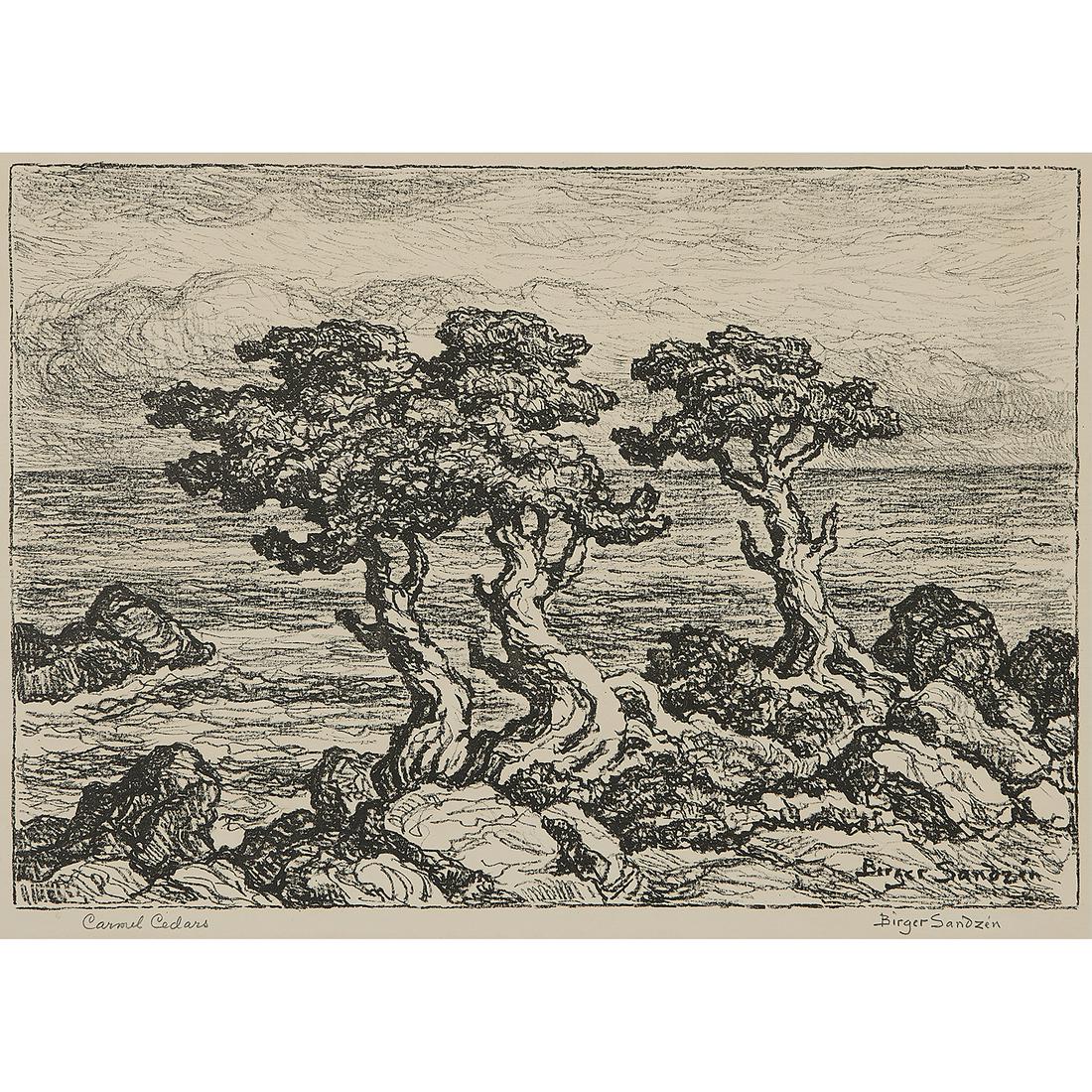 Sven Birger Sandzén, Carmel Cedars (1 of 2)