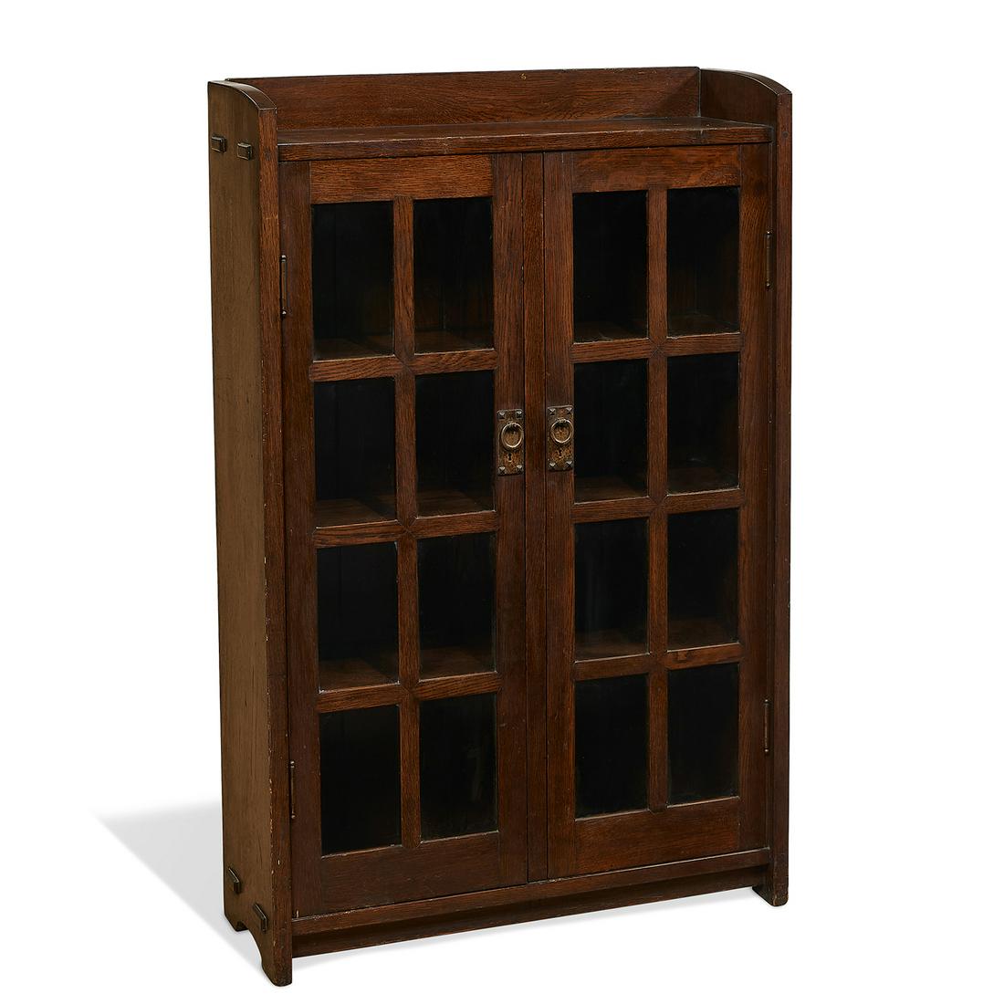 Gustav Stickley early bookcase, #542 (1 of 3)