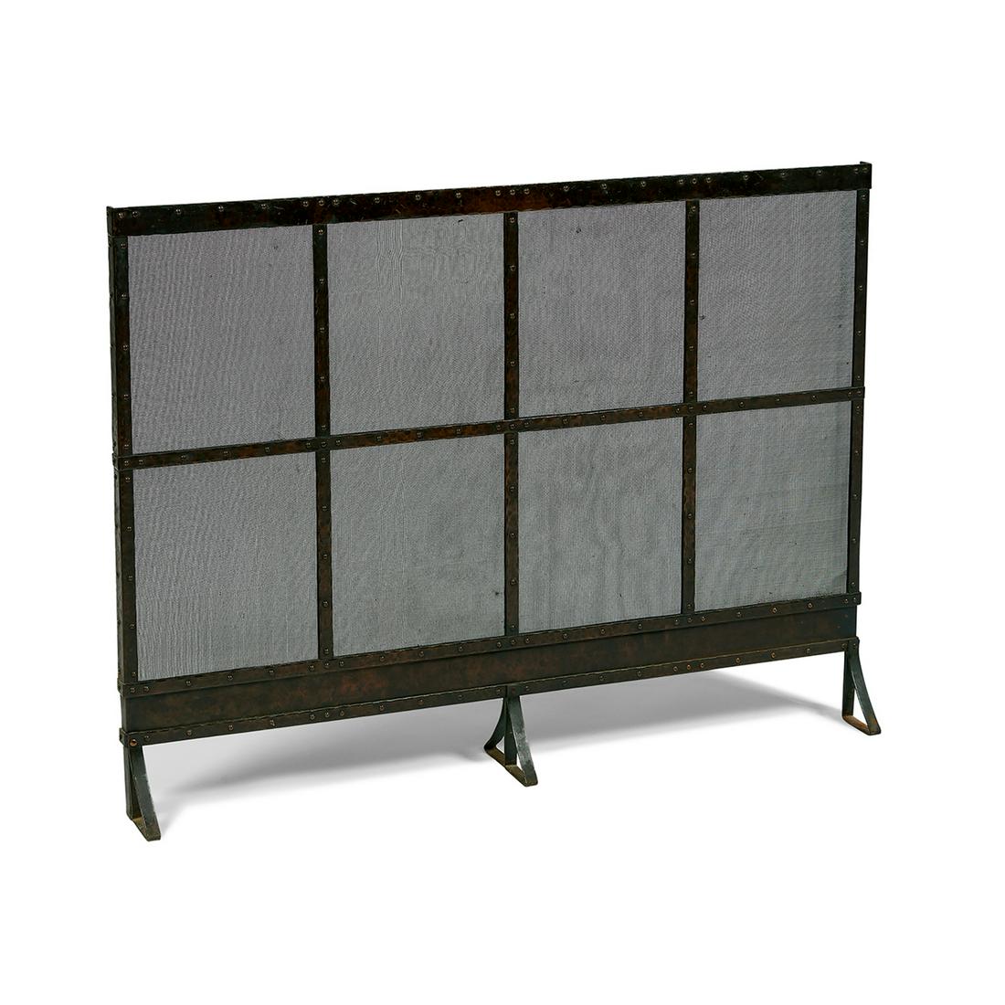 In the Style of Gustav Stickley firescreen (1 of 1)