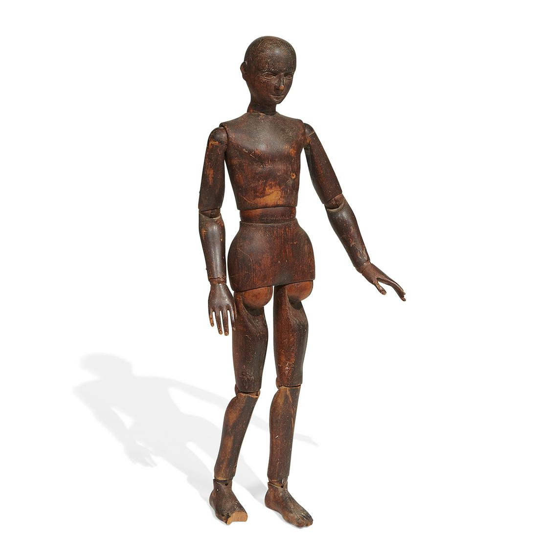 Antique, French articulated artist mannequin (1 of 5)