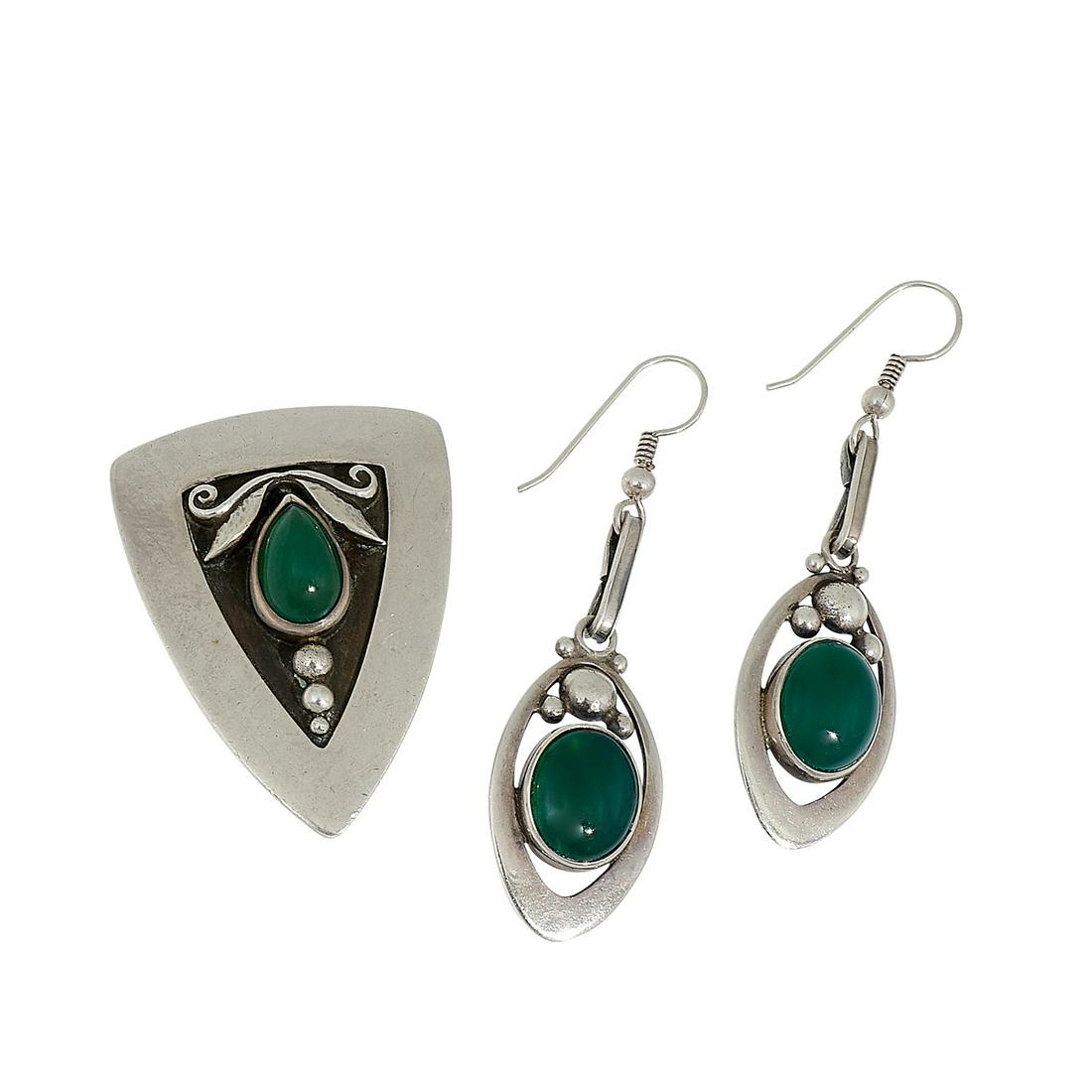 Laurence Foss, assembled demi-parure (1 of 2)