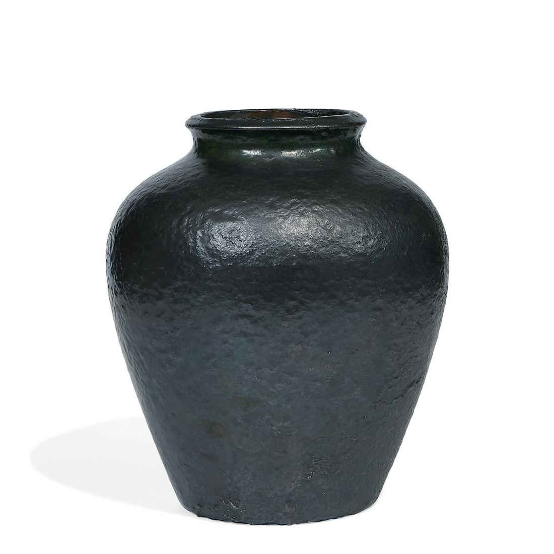 Merrimac Pottery massive red clay vase (1 of 3)