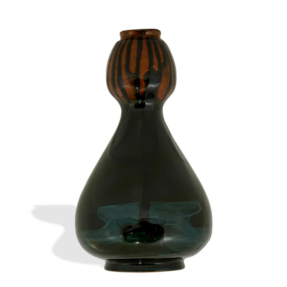 Vance-Avon Faience scenic vase (1 of 4)