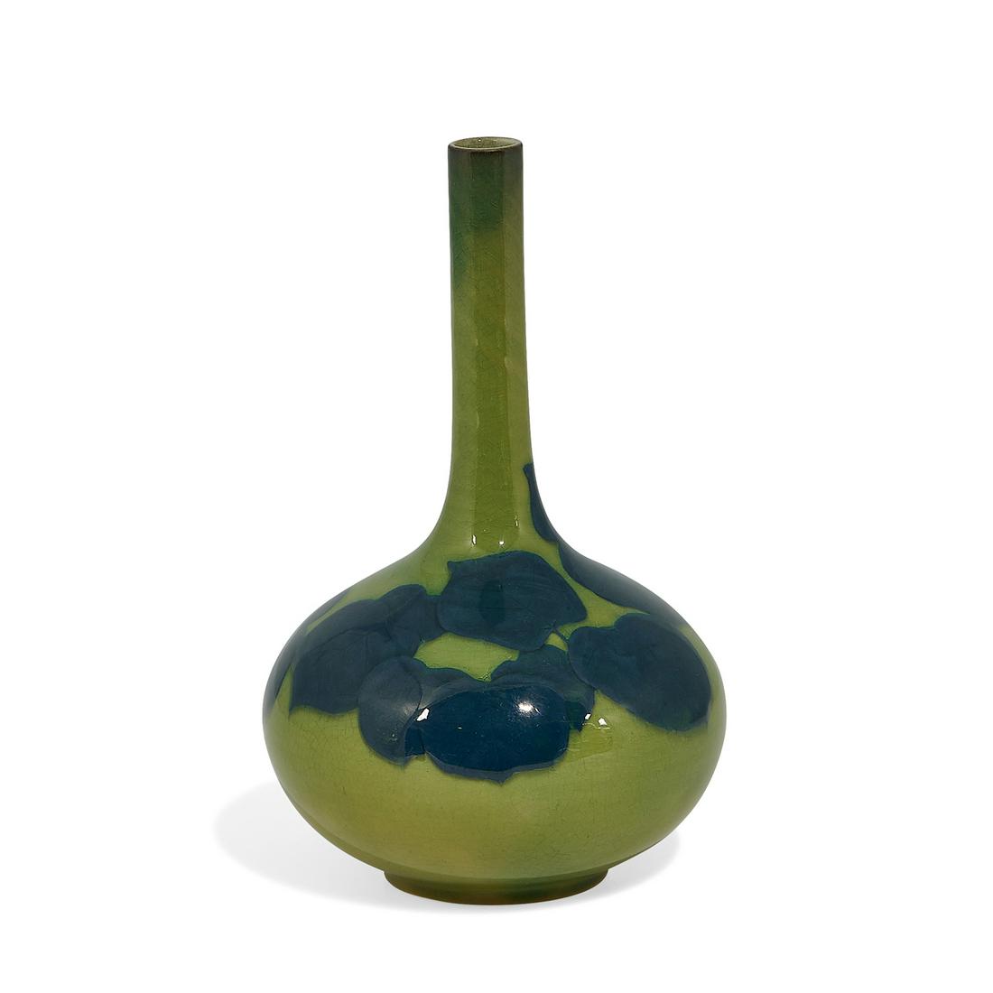 Artus Van Briggle, Rookwood Sea Green vase (1 of 3)