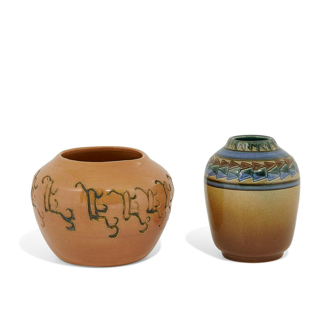 University of North Dakota earthenware items, two (1 of 3)