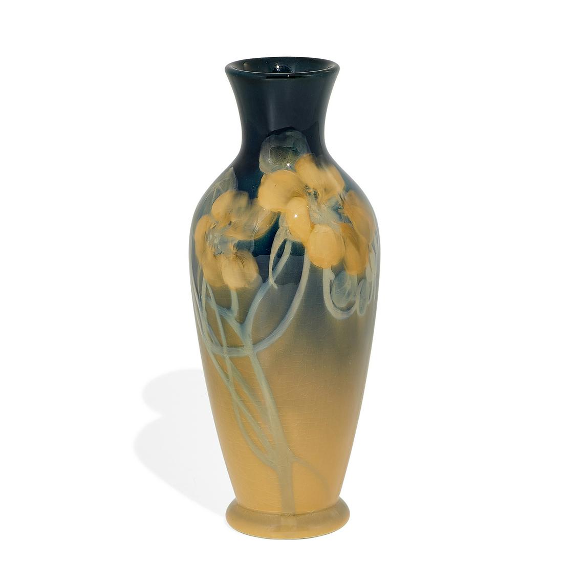Rose Fechheimer, Rookwood Pottery Iris glaze vase (1 of 4)