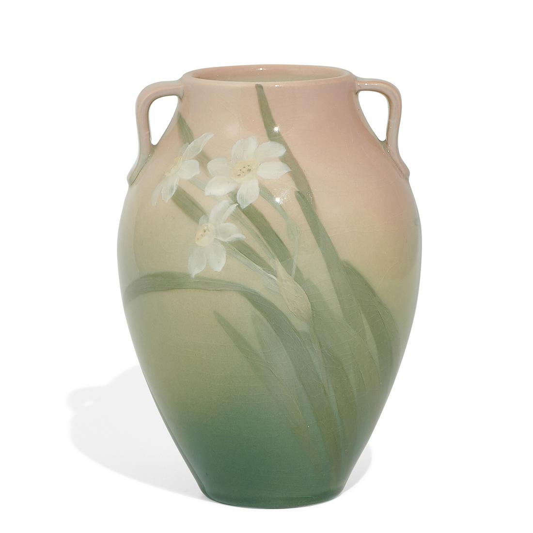 Constance A. Baker, Rookwood Iris glaze vase (1 of 4)