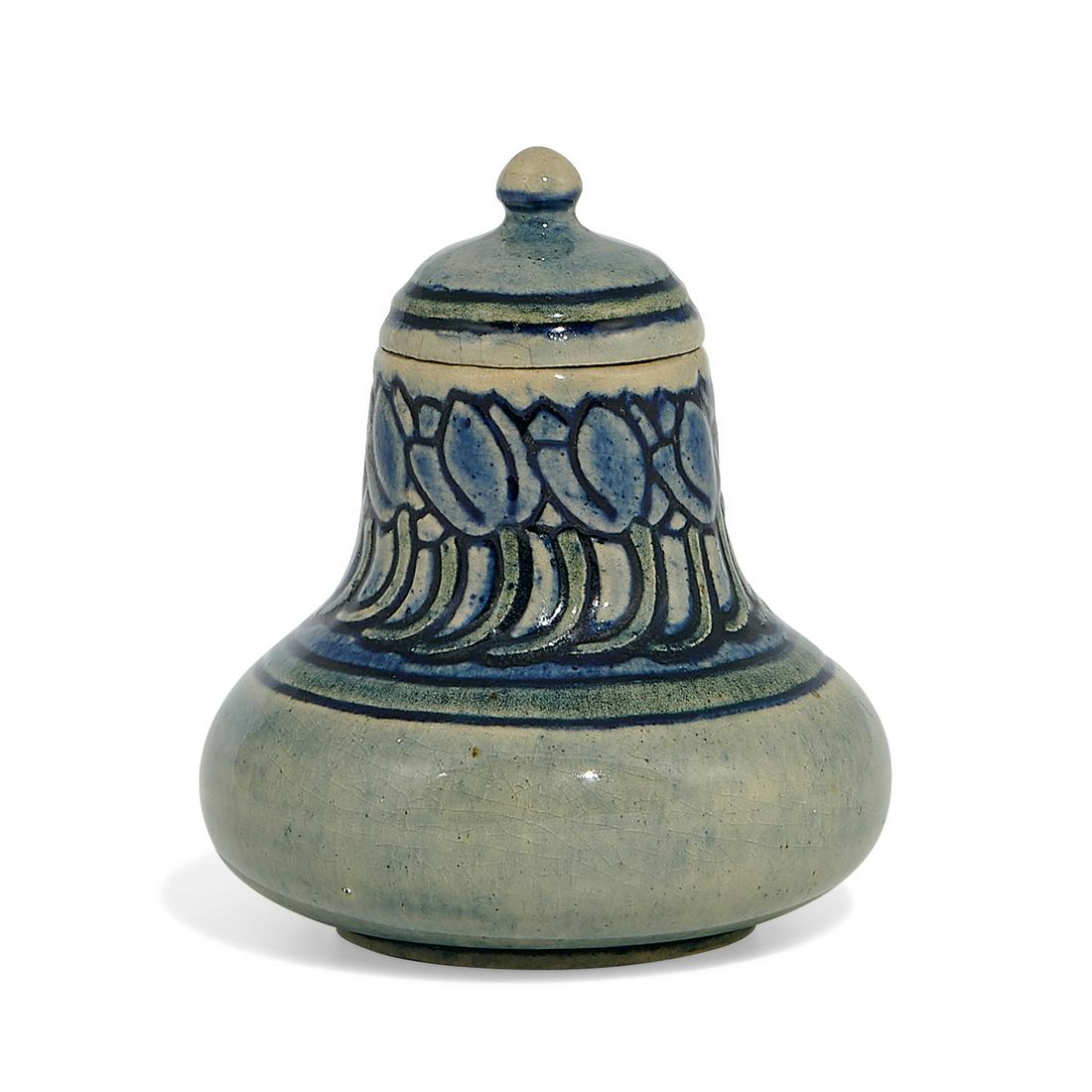 Harriet C. Joor, Newcomb College 3-piece inkwell (1 of 4)