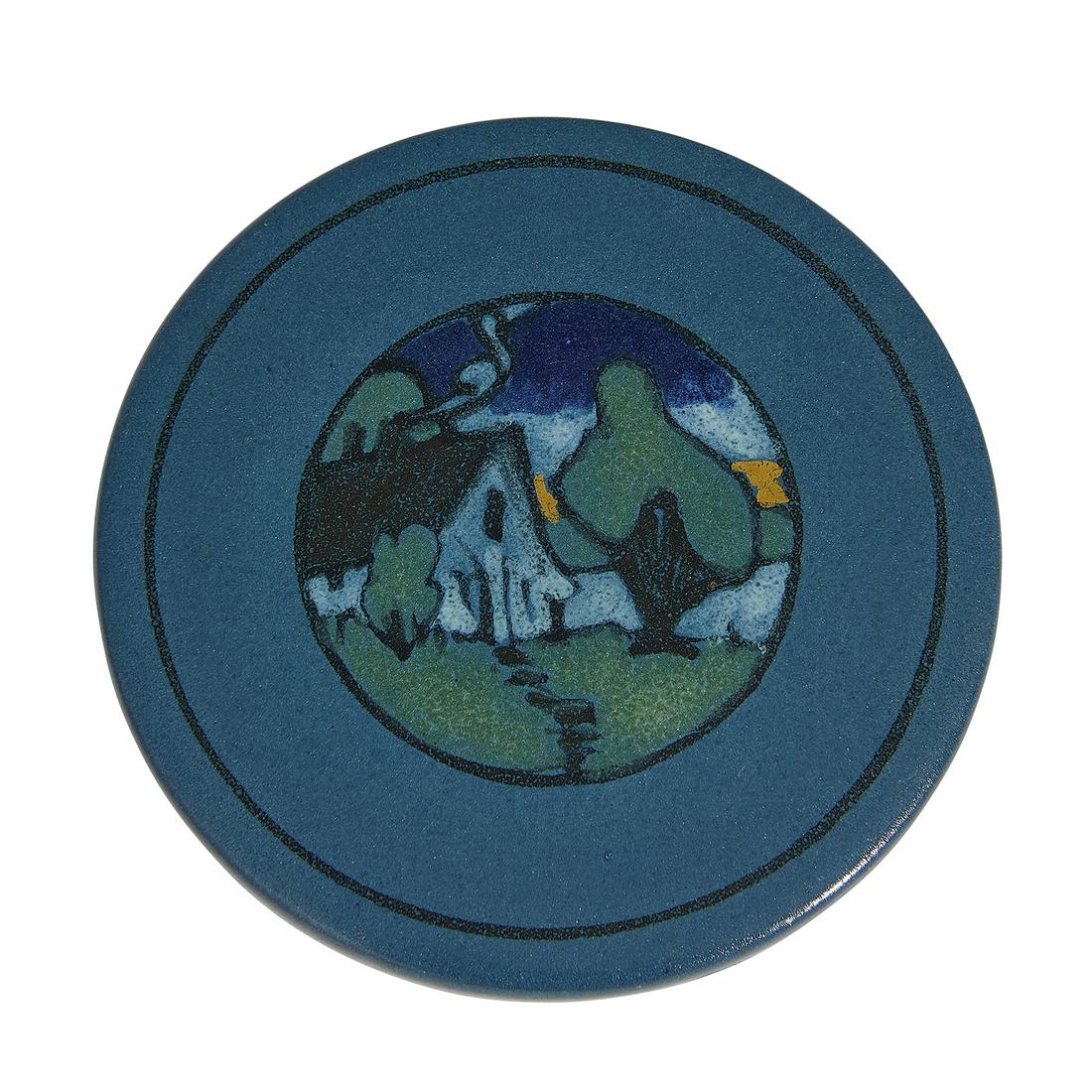 Edith Brown for Paul Revere Pottery tea tile (1 of 3)