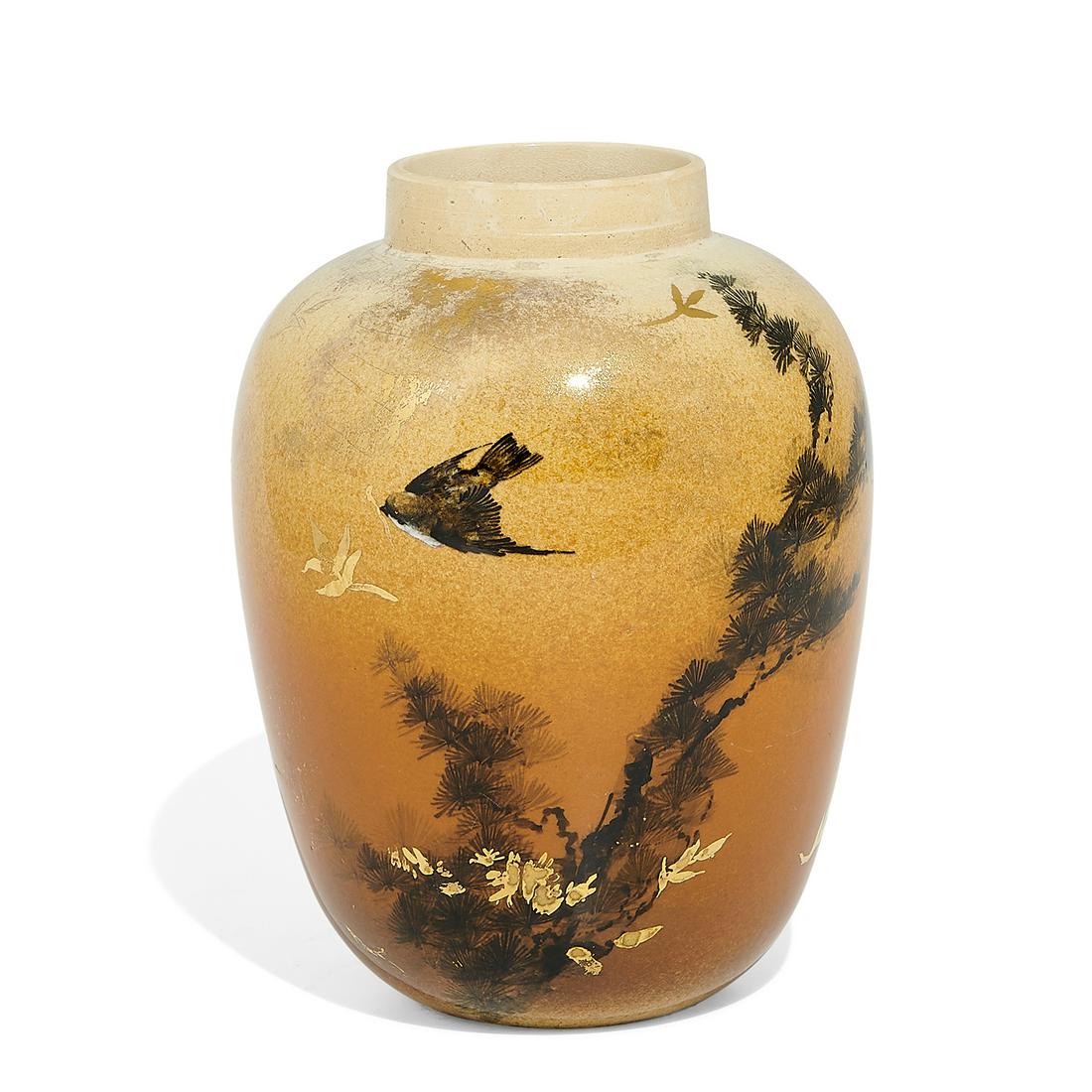 William McDonald & Unknown, Rookwood Pottery jar (1 of 3)