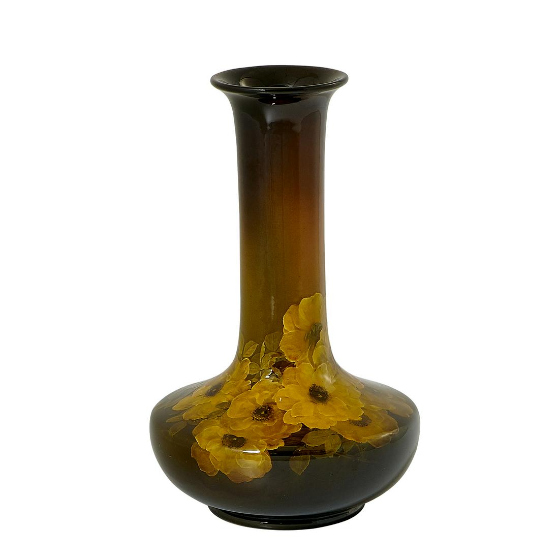 Kataro Shirayamadani Rookwood Standard Glaze vase (1 of 3)