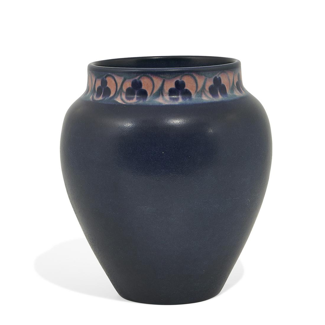 Lorinda Epply, Rookwood Pottery Vellum glaze vase (1 of 2)