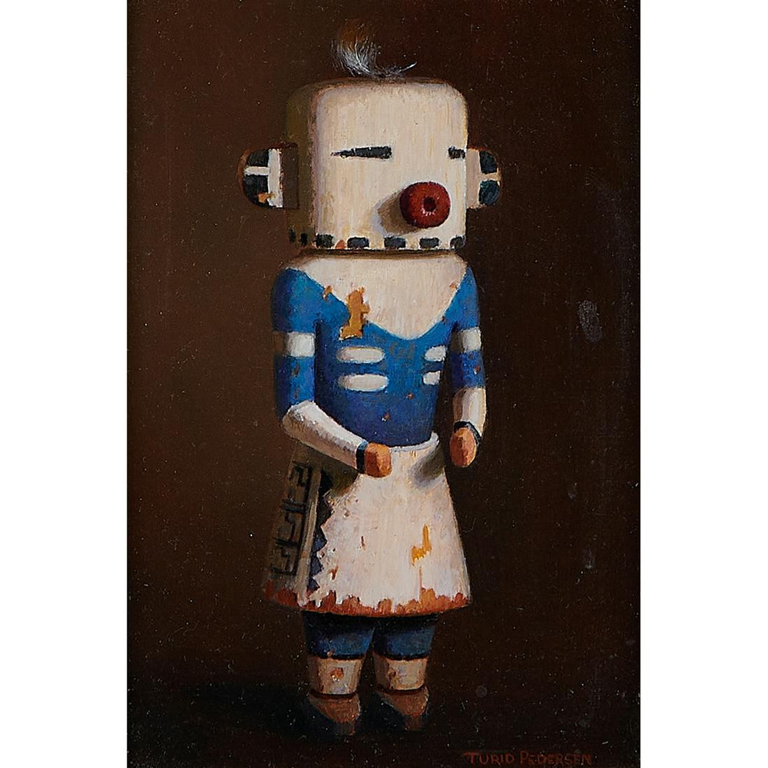 Turid Pederson, oil on masonite (two works) (1 of 4)