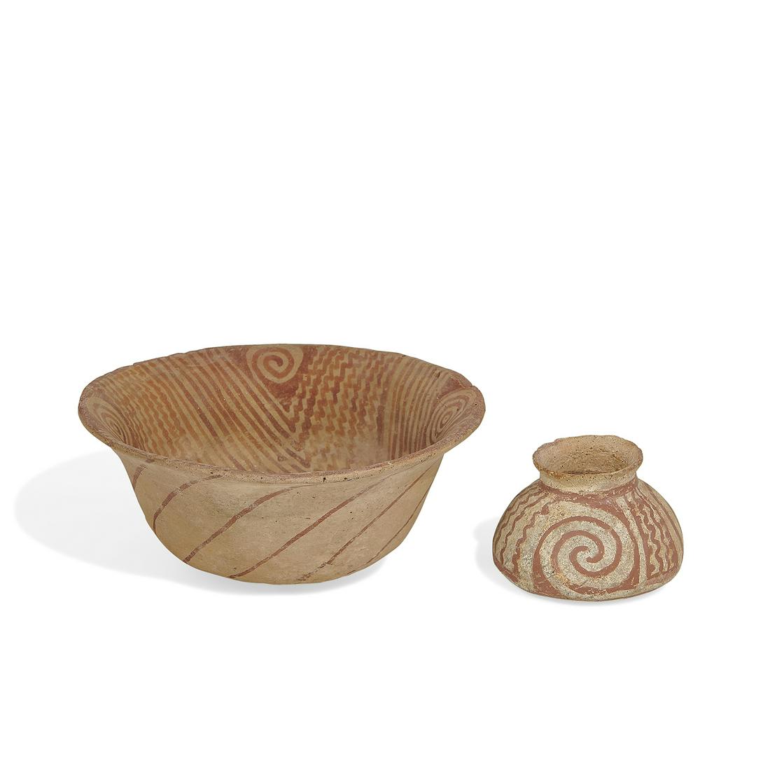 Hohokam bowl and vase (1 of 3)