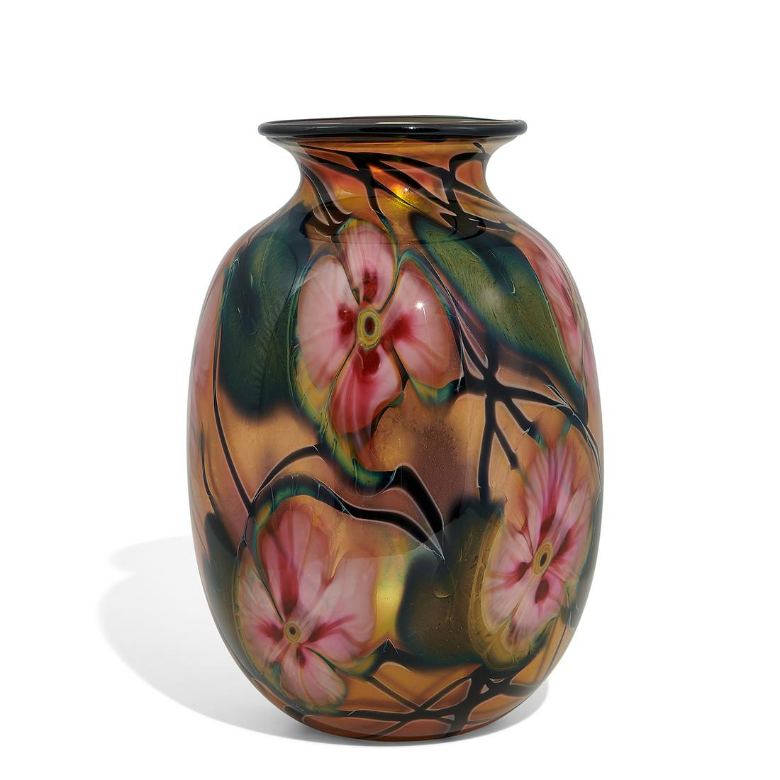 Charles Lotton Multi Flora Sunset vase (1 of 3)