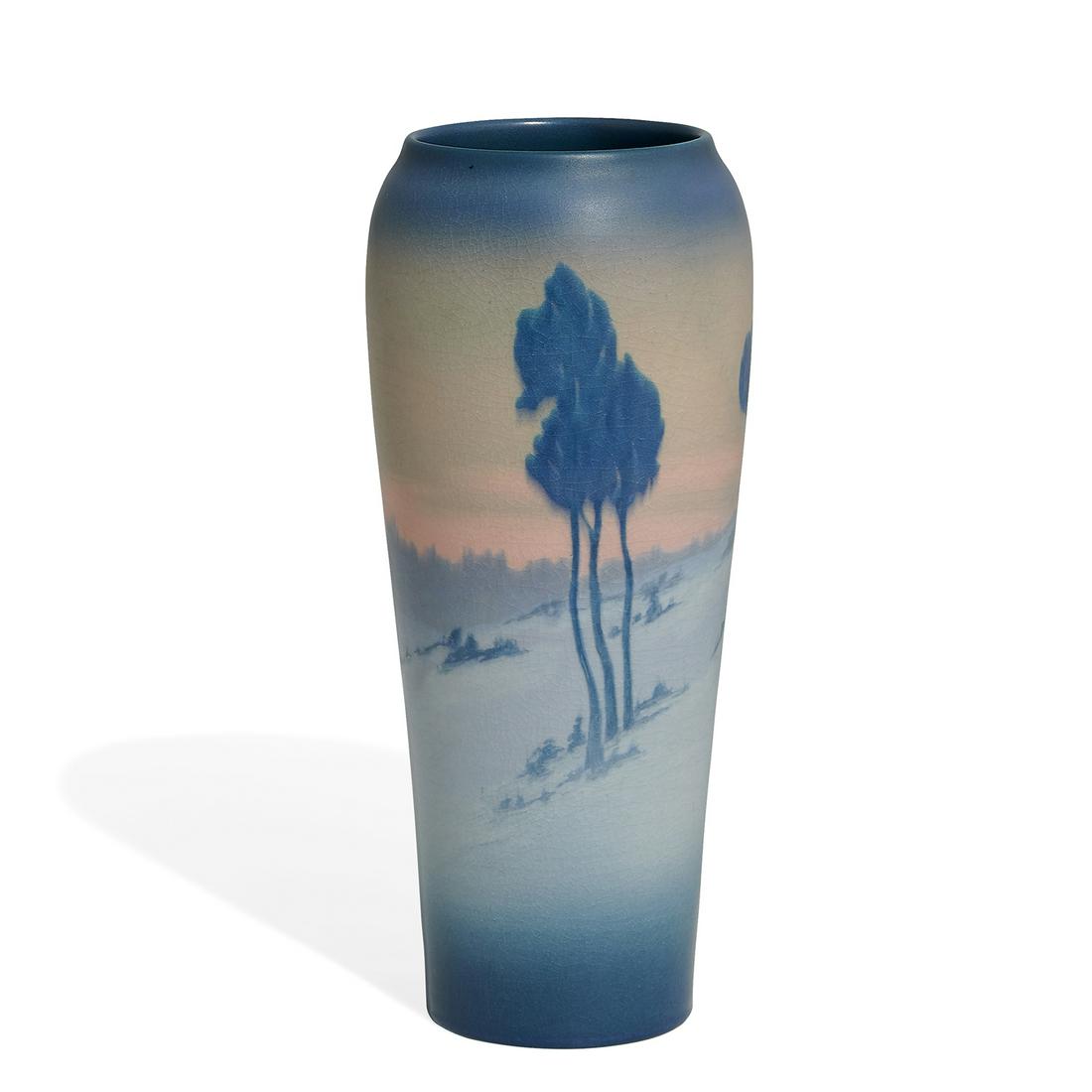 Sallie Coyne, Rookwood Pottery Vellum glaze vase (1 of 5)