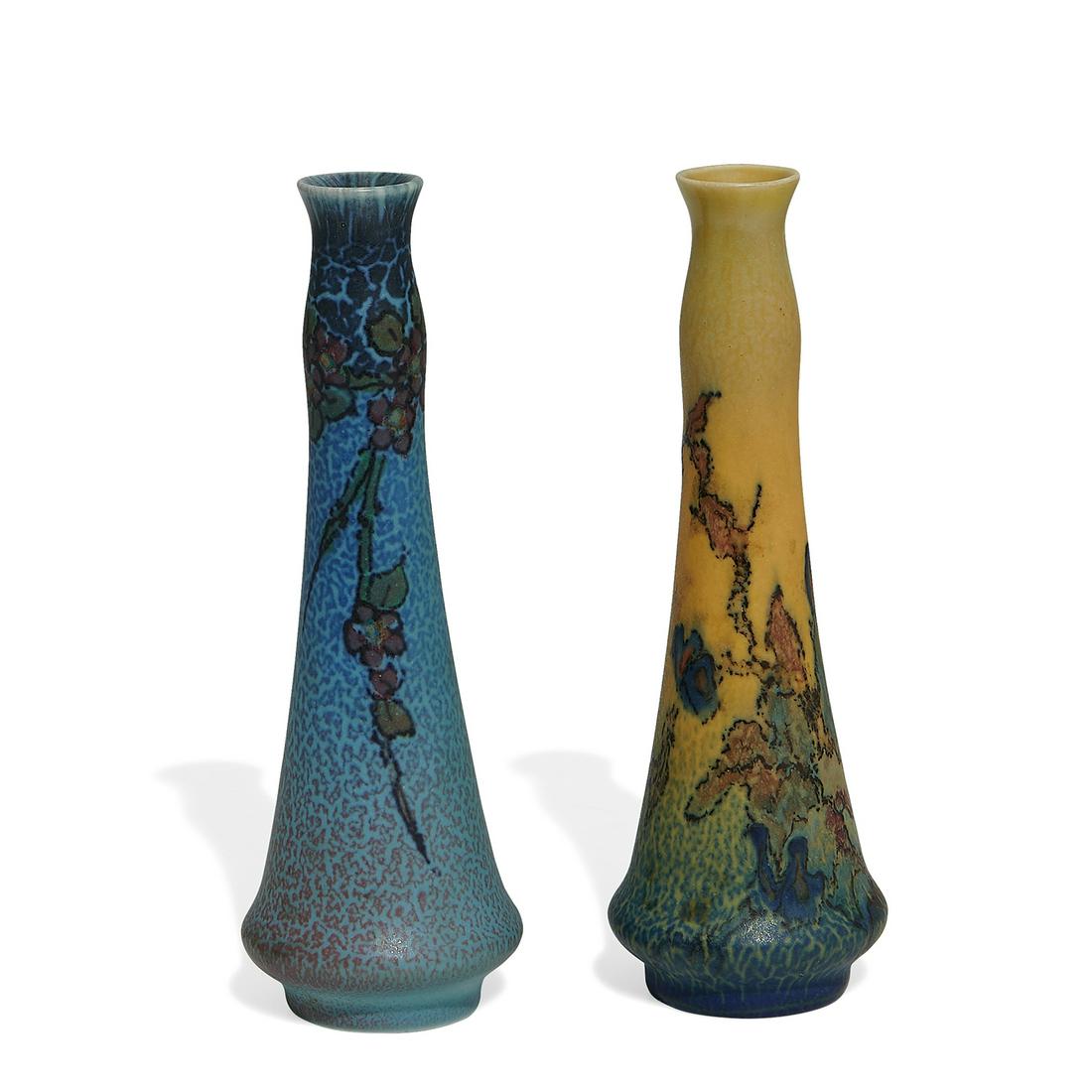 Moos & Tischler, Rookwood Pottery porcelain vases (1 of 4)