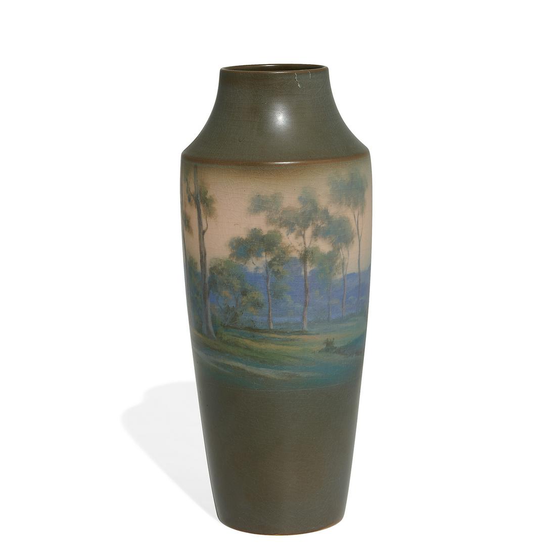 Fred Rothenbusch, Rookwood Vellum glaze vase (1 of 6)
