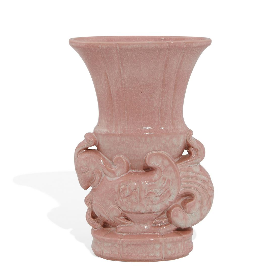 Cowan Pottery, R. Guy Cowan, Chinese Bird vase (1 of 4)