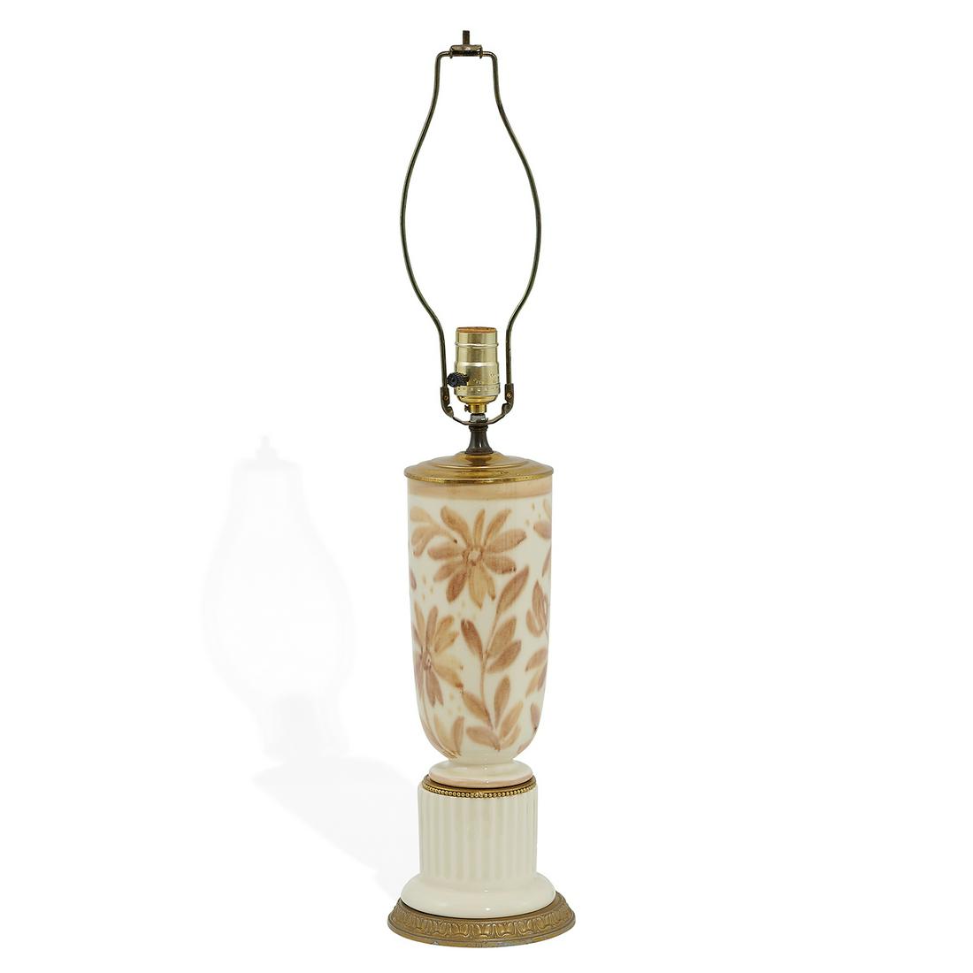 Attr. Loretta Holtkamp for Rookwood lamp base (1 of 1)