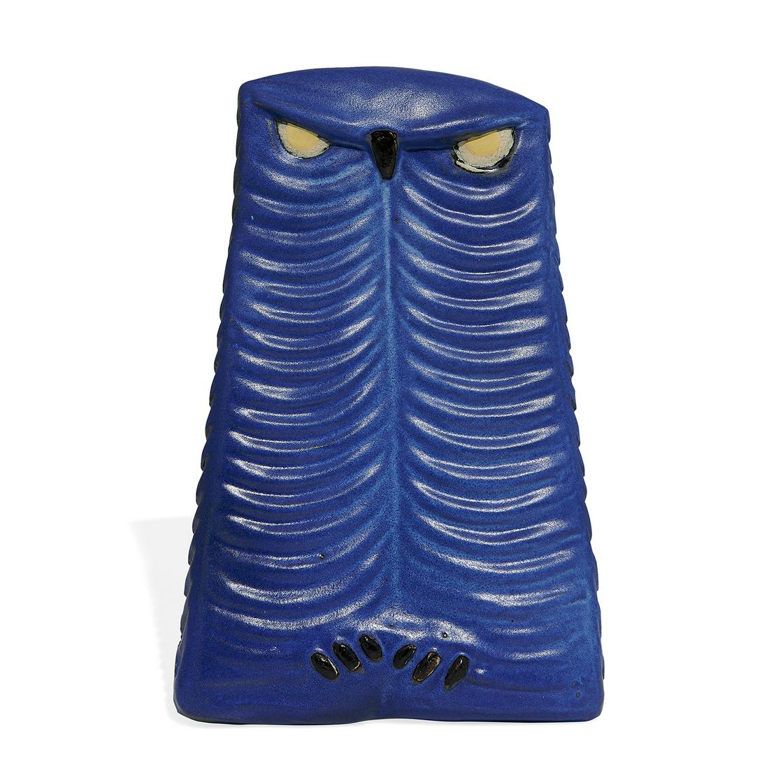 Douglas Ferguson, Pigeon Forge Pottery owl tile (1 of 2)