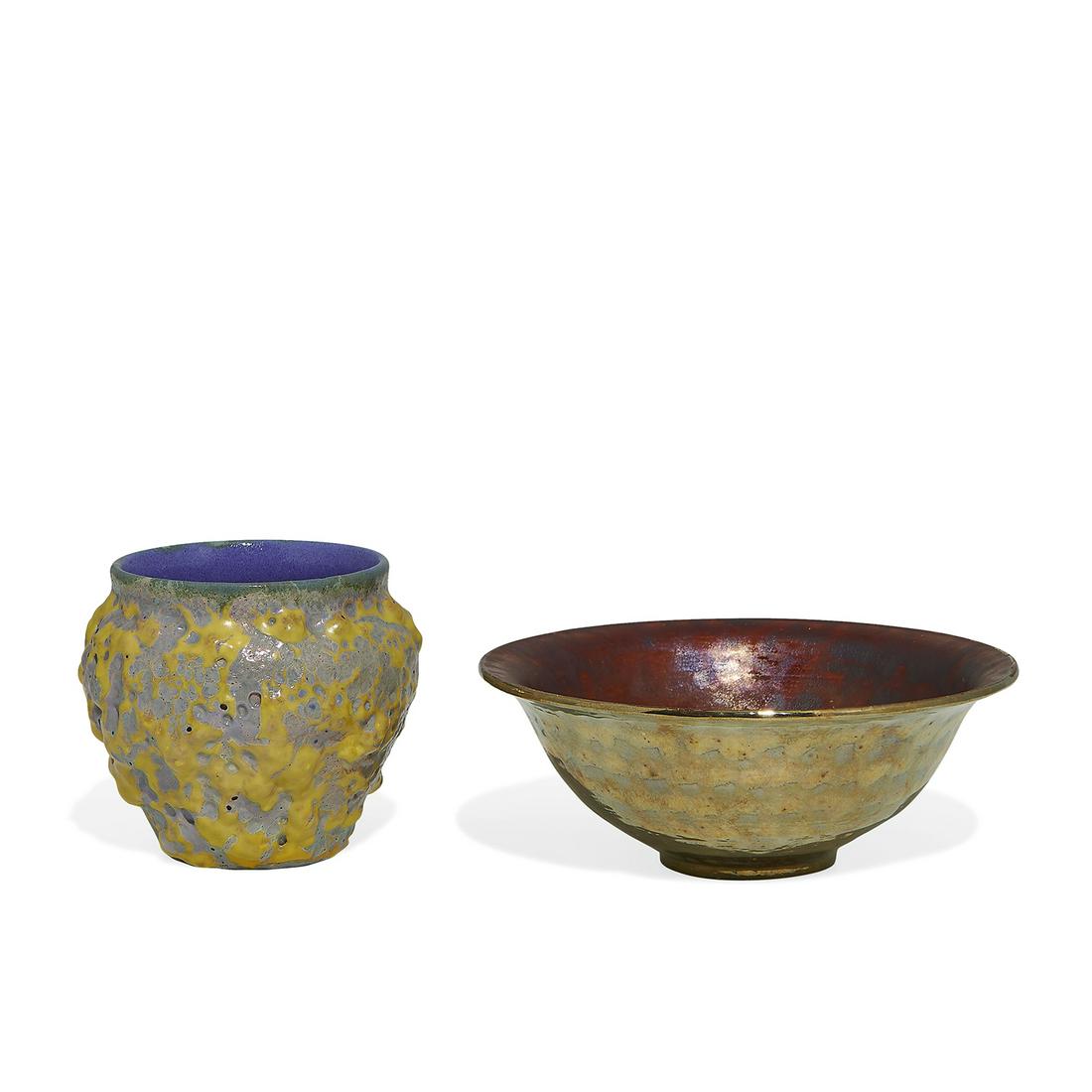Paul J. Katrich bowl and vase (1 of 3)