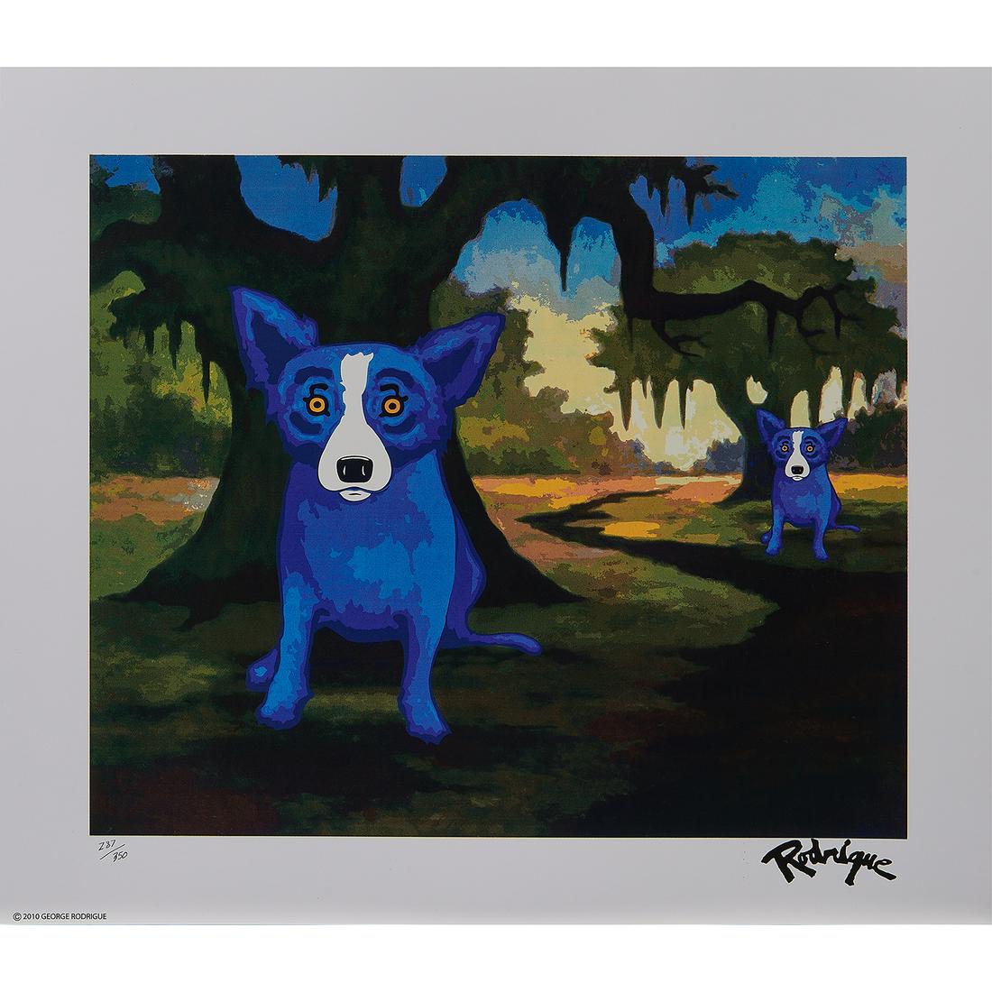 George Rodrigue, Paper, Ribbons and Me (1 of 7)