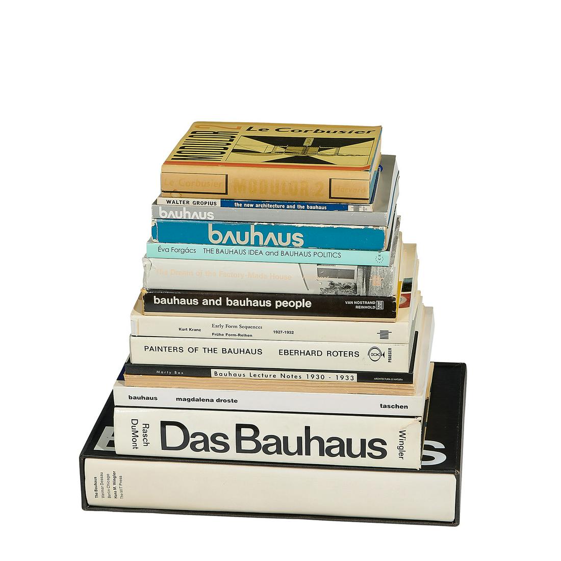 Relating to the Bauhaus books, collection of 14 (1 of 1)