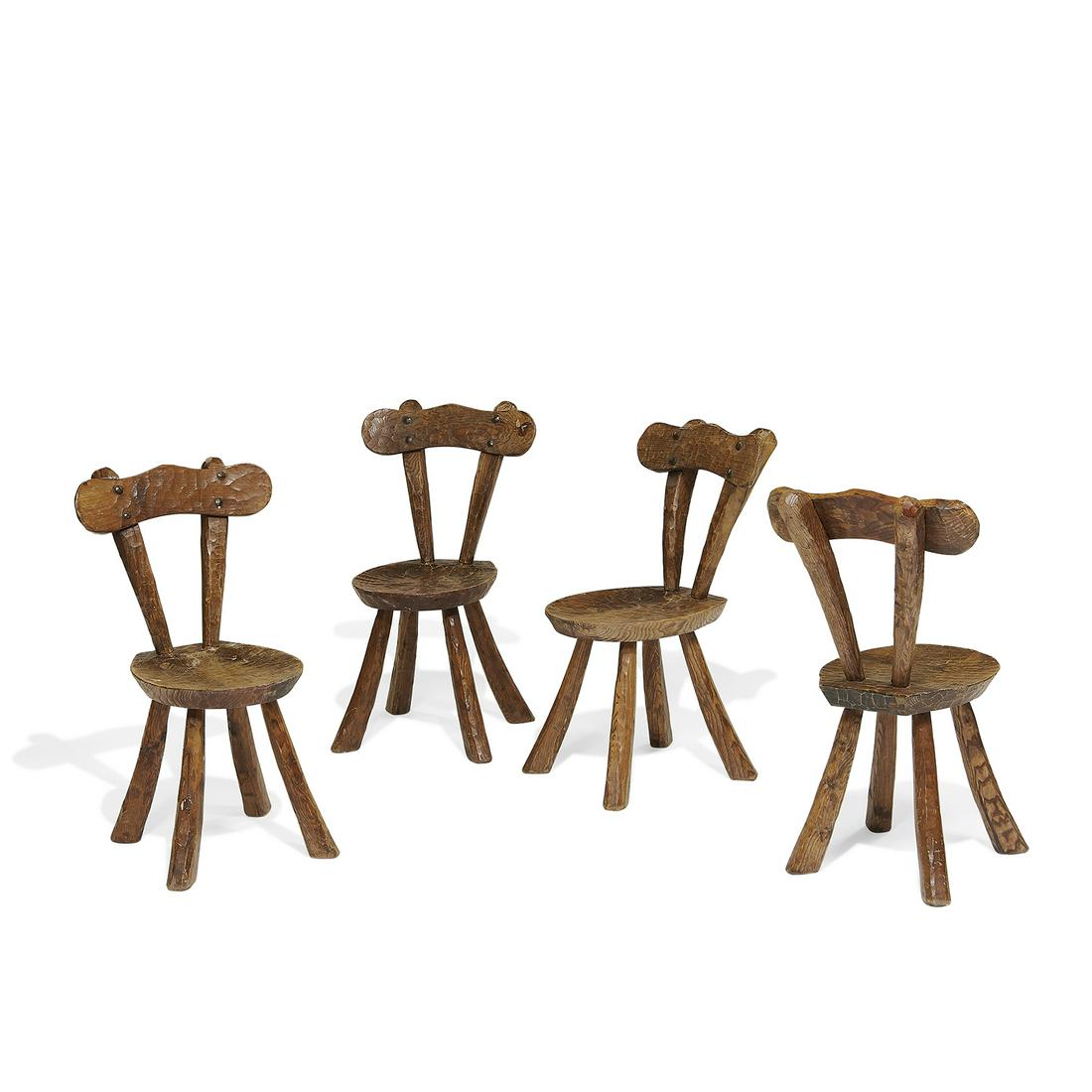 French petite dining chairs, set of four (1 of 4)