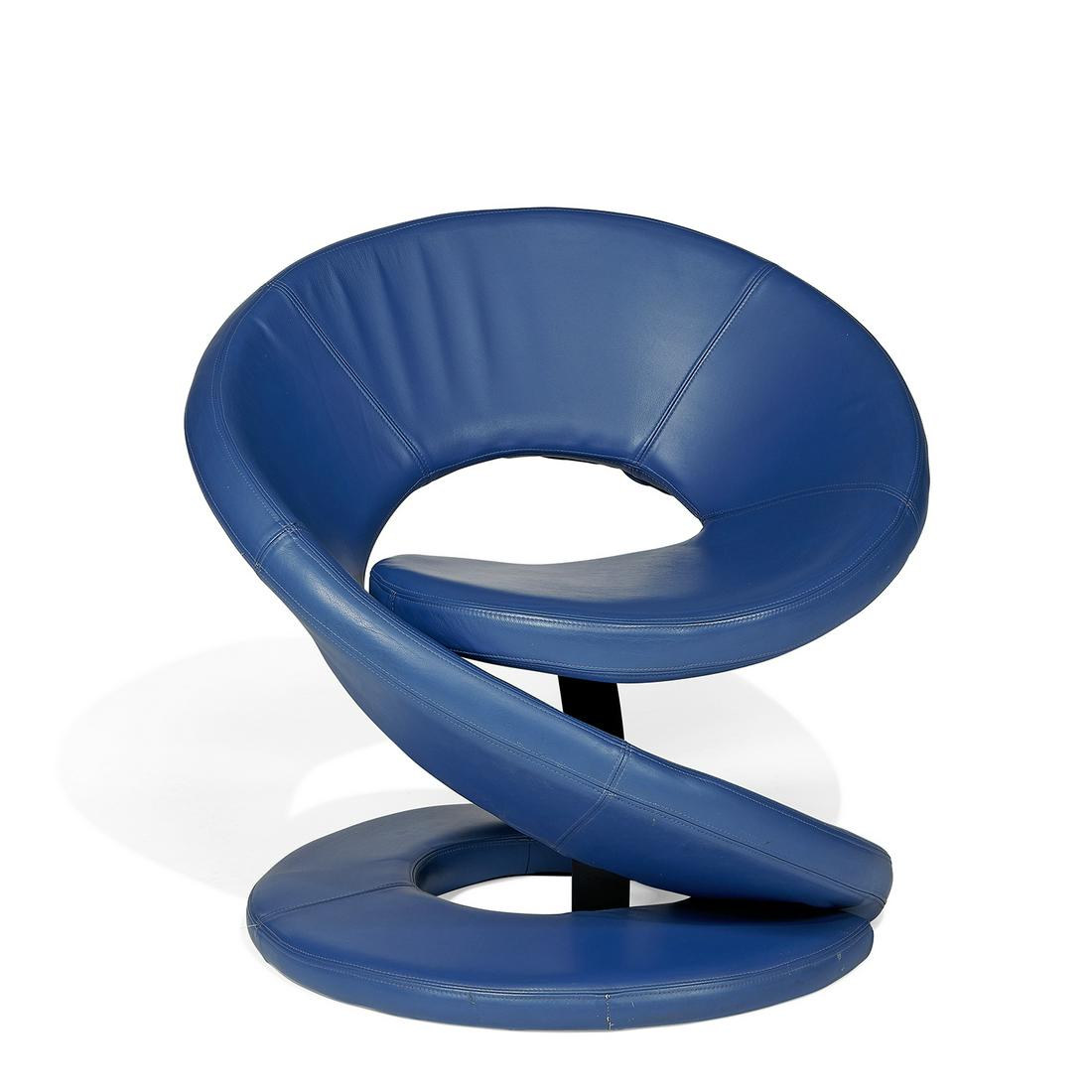 Attr. to Louis Durot for Jaymar Spiral chair (1 of 3)