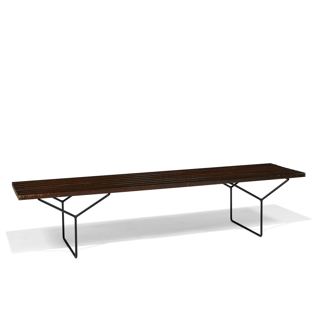 Harry Bertoia Knoll slat bench (1 of 2)