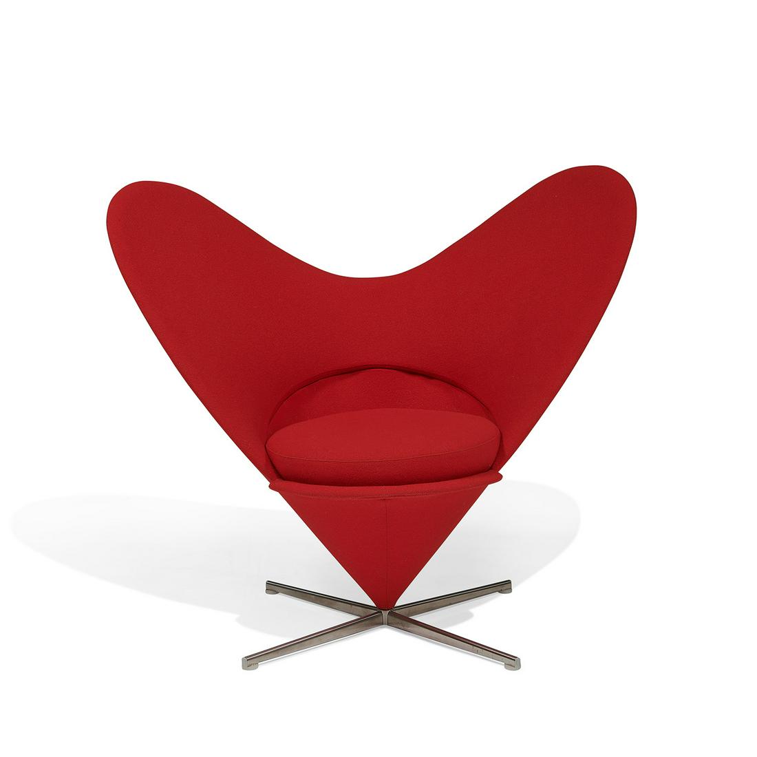 Verner Panton Vitra Heart Cone chair (1 of 3)