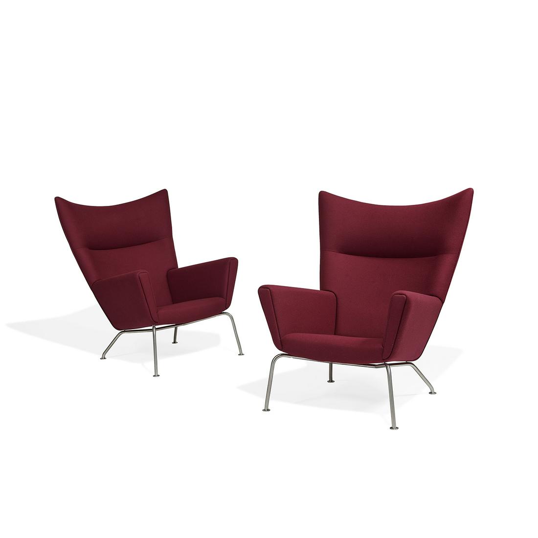 Hans Wegner Carl Hansen lounge chairs (1 of 3)