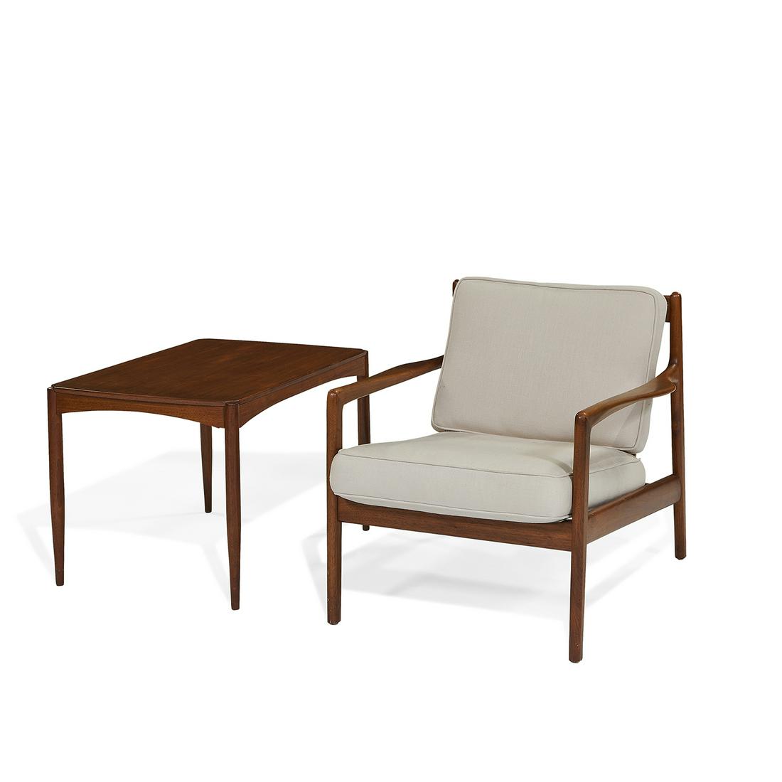 Folke Ohlsson Dux lounge chair and table (1 of 5)