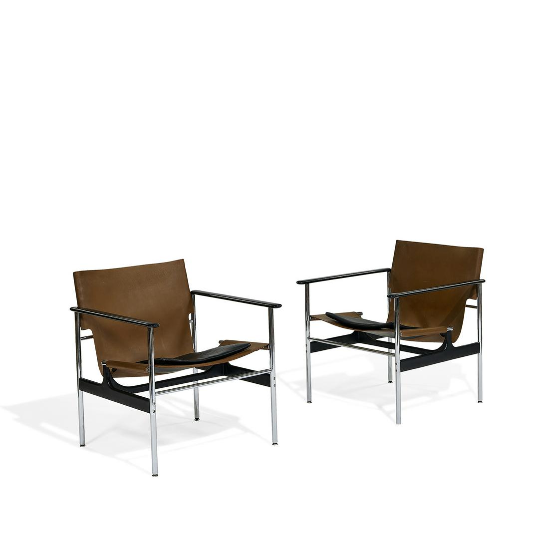 Charles Pollock Knoll Lounge Chairs