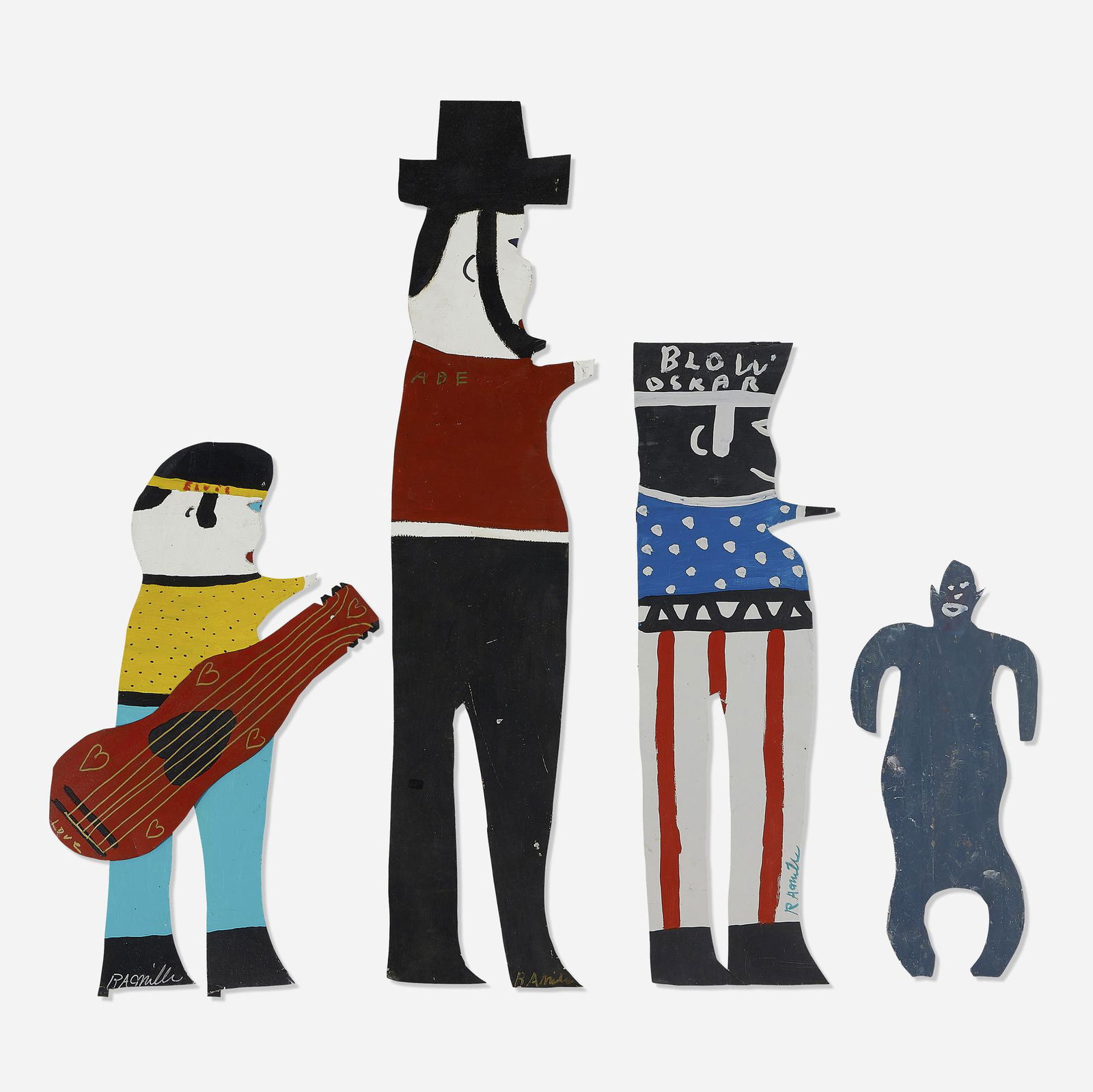 Reuben Aaron Miller, four works (1 of 2)